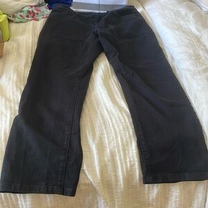 LOFT mid rise Petite Black jeans